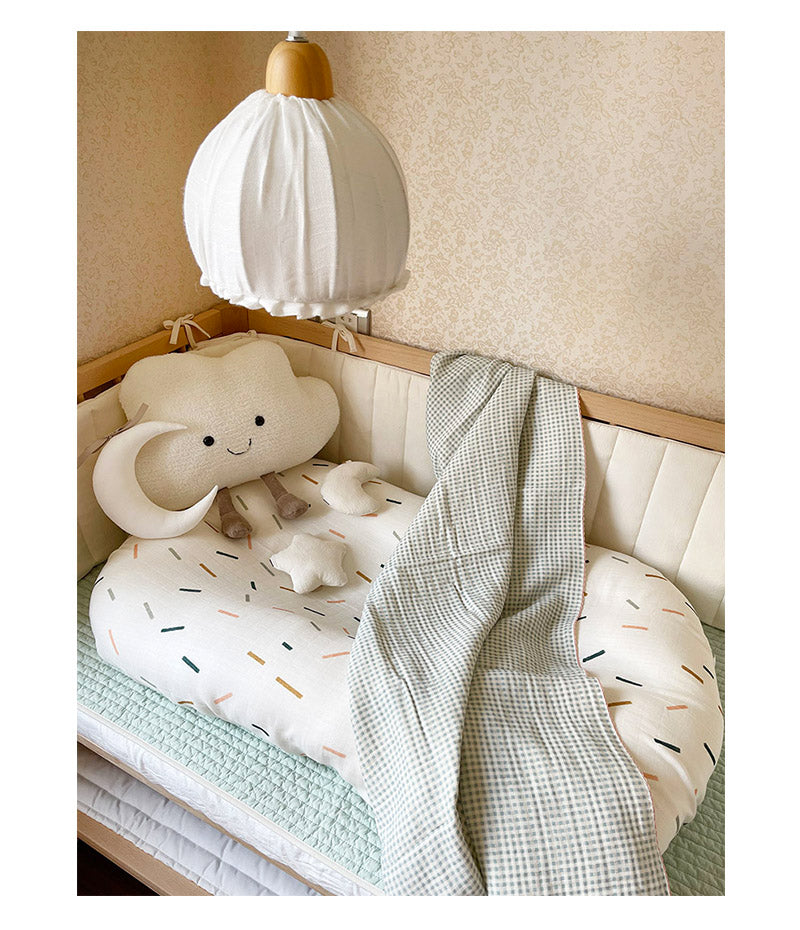 Baby Lounger|baby sleeping nest macaron