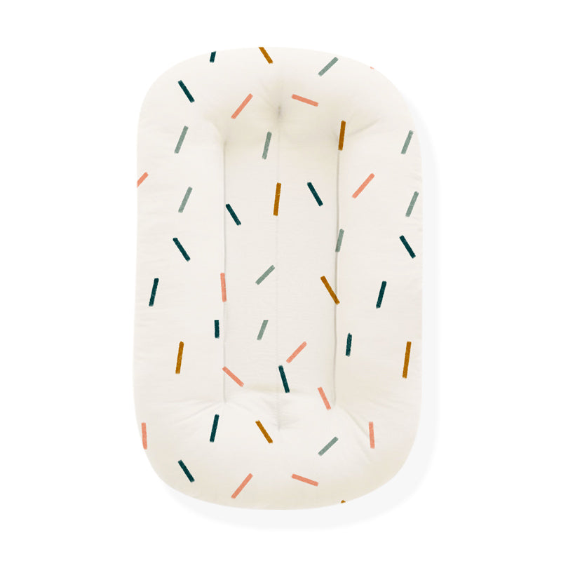 Baby Lounger|baby sleeping nest macaron