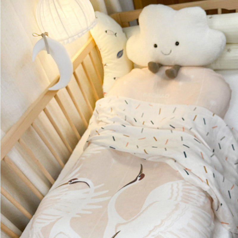 Baby Lounger sleeping nest organic cotton pink