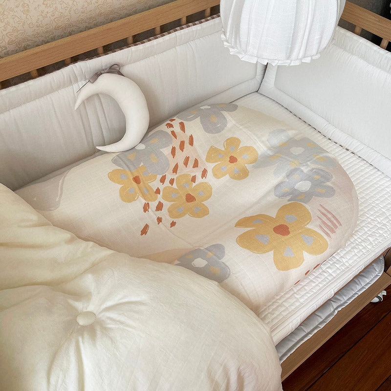 Baby Lounger | baby sleep nest blue