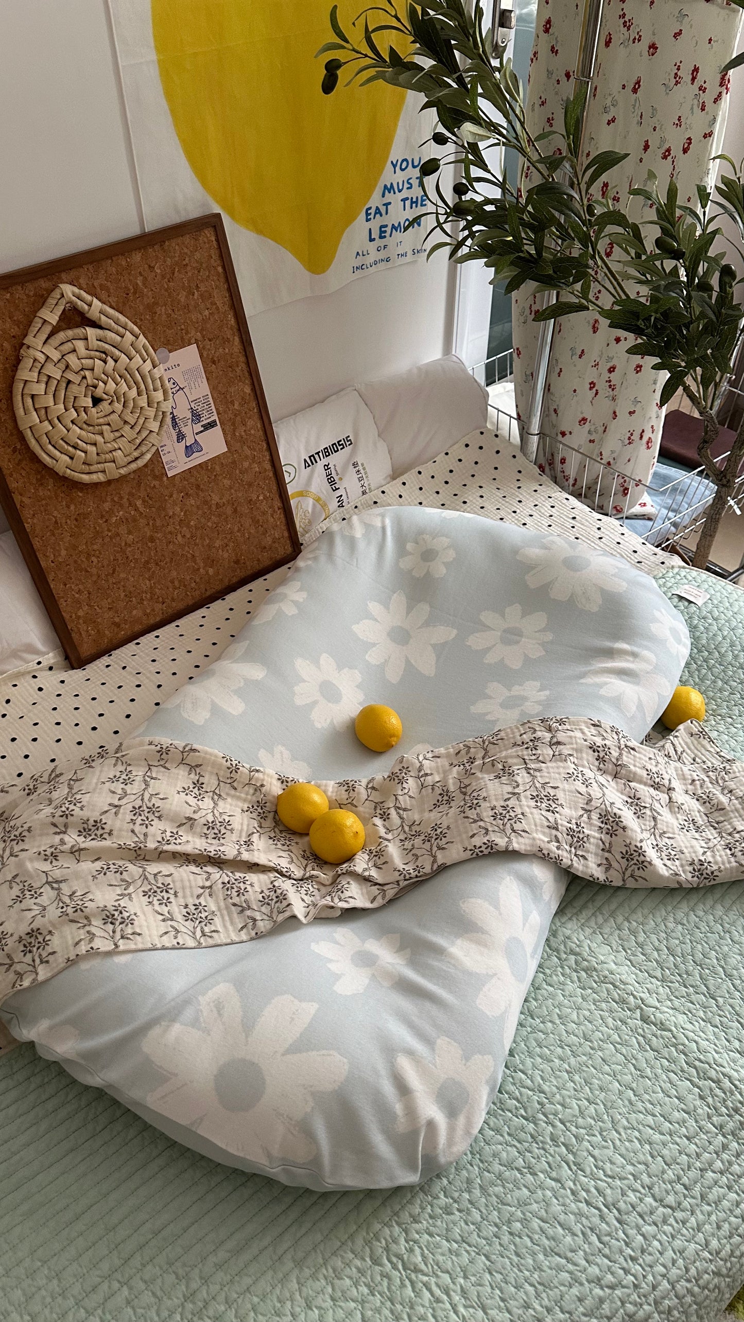 Baby Lounger | infant sleeping matress blue