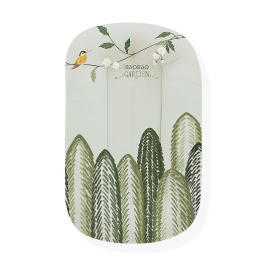 Baby Lounger | sleeping pad nest royal garden green
