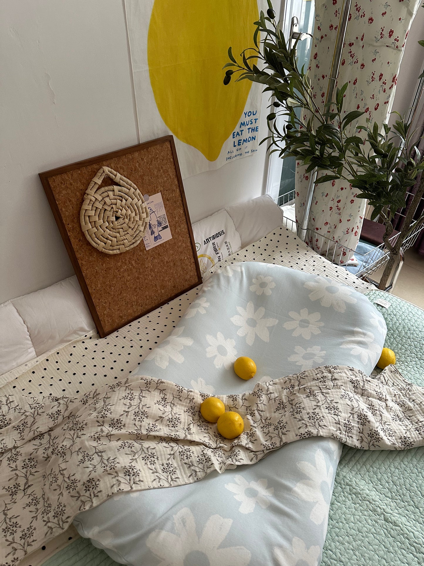 Baby Lounger | infant sleeping matress blue